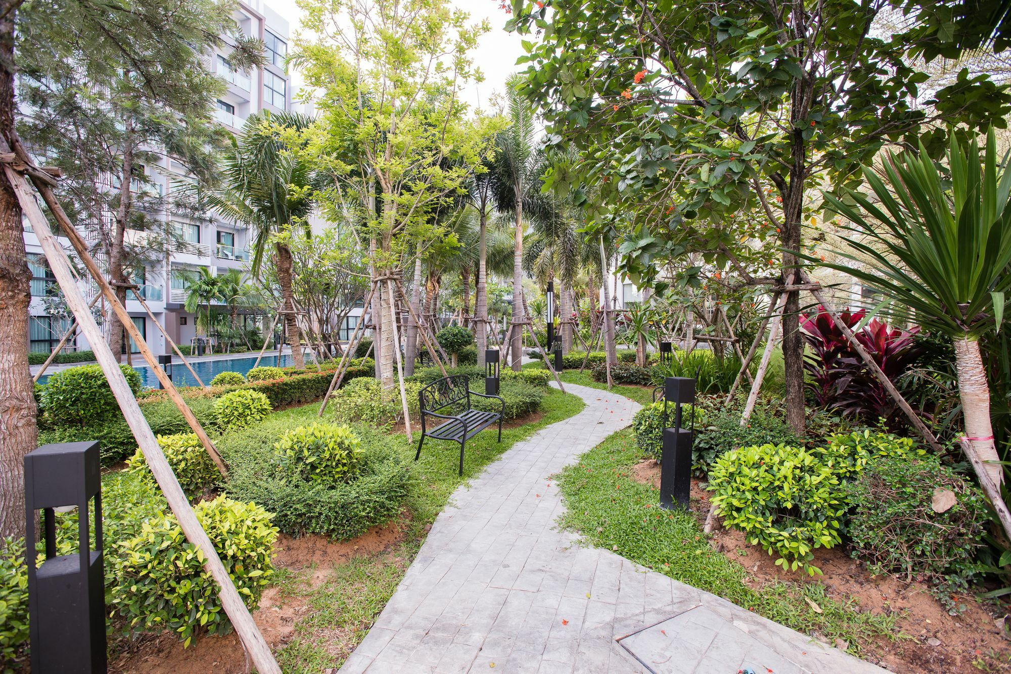 Dusit Grand Park Leilighet Haat Jomtien Eksteriør bilde